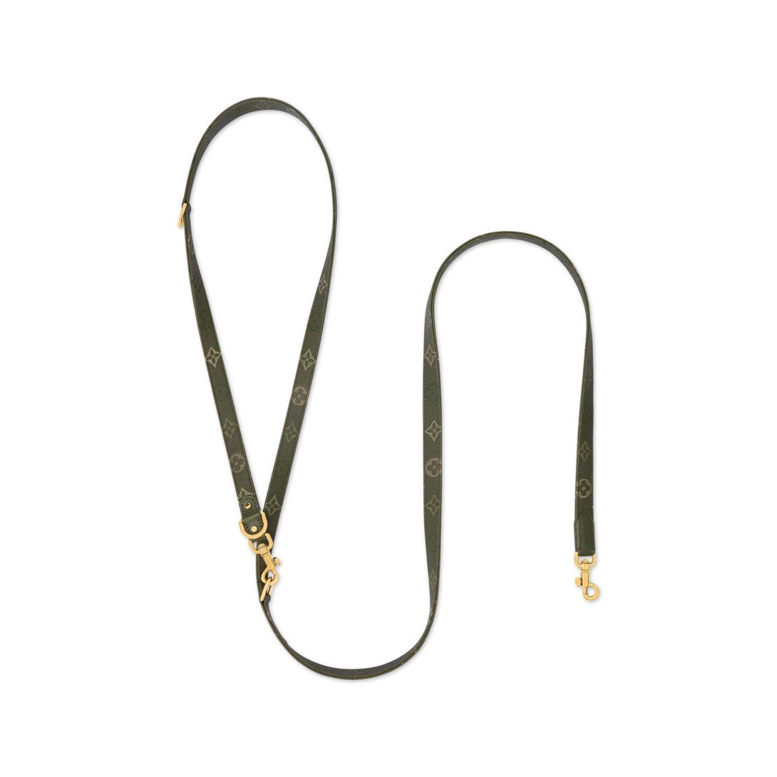 LOUIS VUITTON ドック•リーシュ LOUIS VUITTON ルイヴィトン ドッグ リーシュ モノグラム ブラウン系